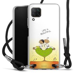 Carry Case Stoff schwarz/silber