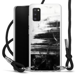 Carry Case Transparent Fabric black/silver