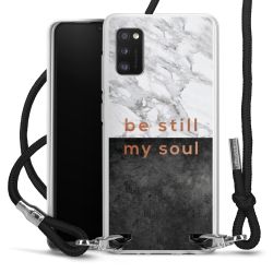 Carry Case Transparent Fabric black/silver