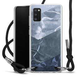 Carry Case Transparent Fabric black/silver