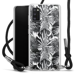 Carry Case Transparent Fabric black/silver