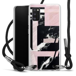 Carry Case Transparent Fabric black/silver