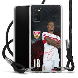 Carry Case Stoff schwarz/silber