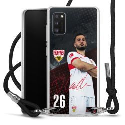 Carry Case Stoff schwarz/silber