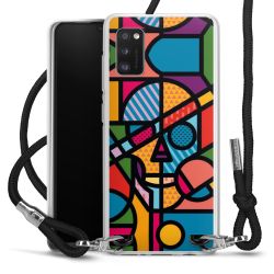 Carry Case Fabric black/silver