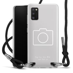 Carry Case Stoff schwarz/silber