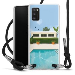 Carry Case Fabric black/silver