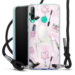 Carry Case Transparent Fabric black/silver