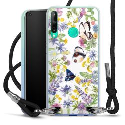 Carry Case Transparent Fabric black/silver