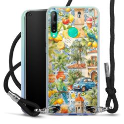 Carry Case Stoff schwarz/silber