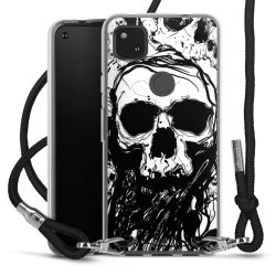 Carry Case Transparent Fabric black/silver