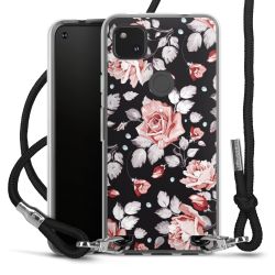 Carry Case Transparent Fabric black/silver