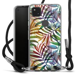 Carry Case Transparent Fabric black/silver