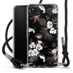 Carry Case Transparent Fabric black/silver