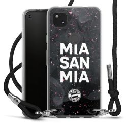 Carry Case Transparent Fabric black/silver