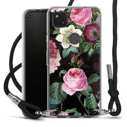 Carry Case Transparent Fabric black/silver