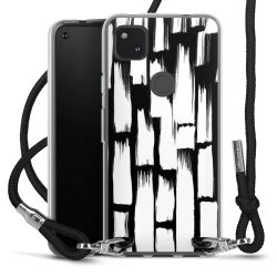 Carry Case Transparent Fabric black/silver