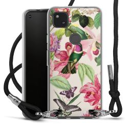 Carry Case Transparent Fabric black/silver