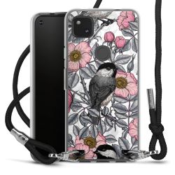 Carry Case Transparent Fabric black/silver