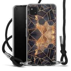 Carry Case Transparent Fabric black/silver