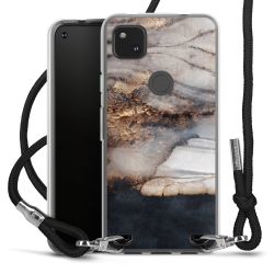 Carry Case Transparent Fabric black/silver