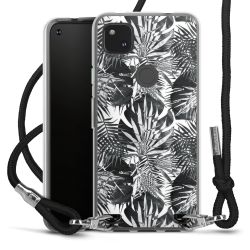 Carry Case Transparent Fabric black/silver