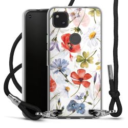 Carry Case Transparent Fabric black/silver