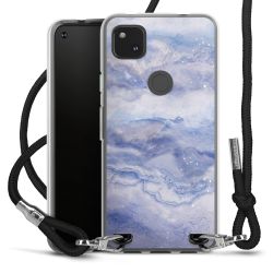 Carry Case Transparent Fabric black/silver