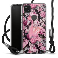 Carry Case Transparent Fabric black/silver