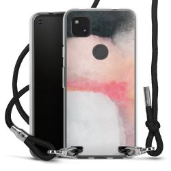 Carry Case Transparent Fabric black/silver