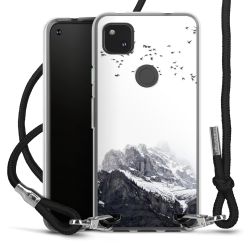 Carry Case Transparent Fabric black/silver