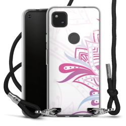 Carry Case Transparent Fabric black/silver