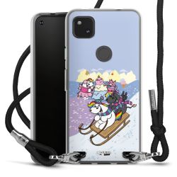 Carry Case Stoff schwarz/silber