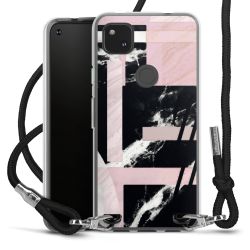 Carry Case Transparent Fabric black/silver