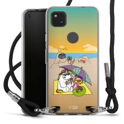 Carry Case Stoff schwarz/silber