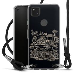 Carry Case Stoff schwarz/silber