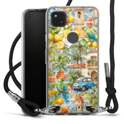 Carry Case Stoff schwarz/silber