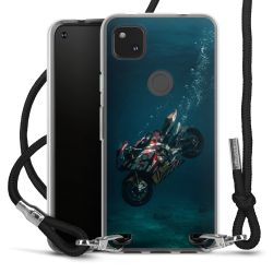 Carry Case Stoff schwarz/silber