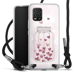 Carry Case Transparent Fabric black/silver