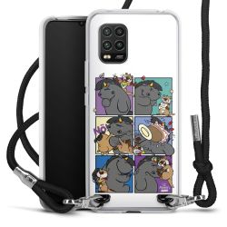 Carry Case Stoff schwarz/silber