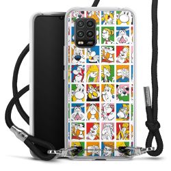 Carry Case Stoff schwarz/silber