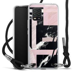 Carry Case Transparent Fabric black/silver