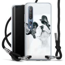 Carry Case Transparent Fabric black/silver