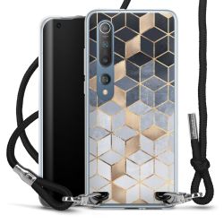 Carry Case Transparent Fabric black/silver