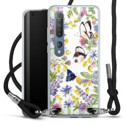 Carry Case Transparent Fabric black/silver