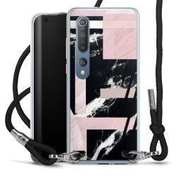 Carry Case Transparent Fabric black/silver