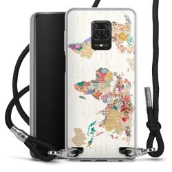 Carry Case Transparent Fabric black/silver