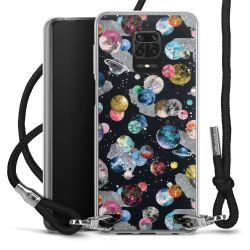 Carry Case Transparent Fabric black/silver