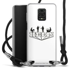 Carry Case Transparent Fabric black/silver