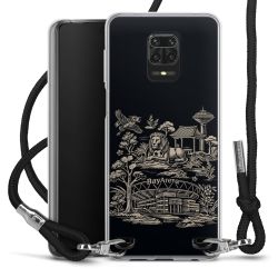 Carry Case Stoff schwarz/silber